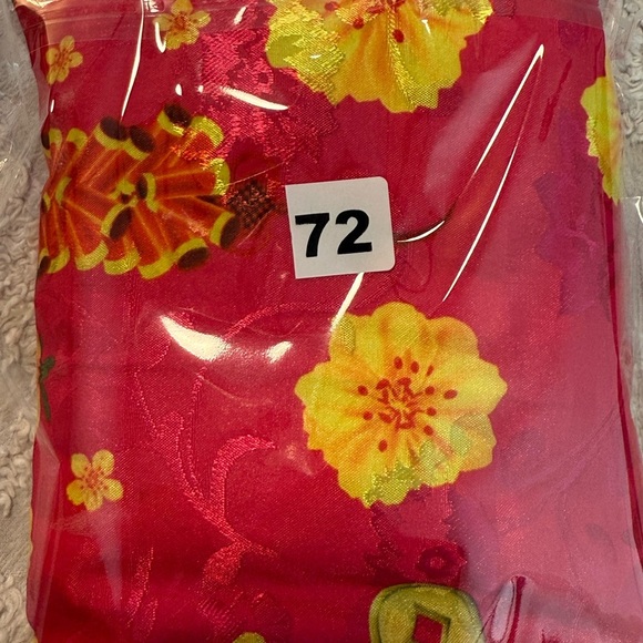 Floral Pink and Yellow Dress - Picture 6 of 7